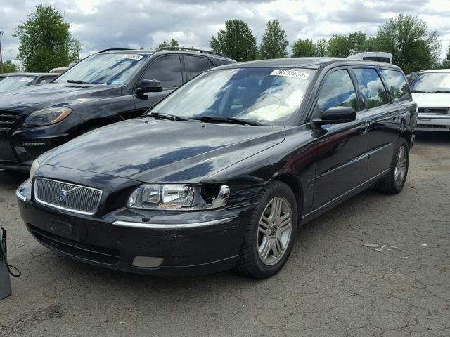 YV1SW592261534221 - 2006 VOLVO V70 2.5T BLACK photo 2