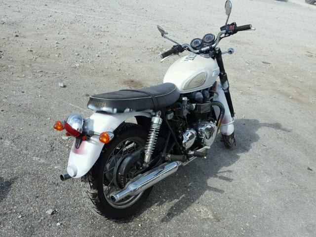 SMT910K15CT534576 - 2012 TRIUMPH MOTORCYCLE BONNEVILLE WHITE photo 4