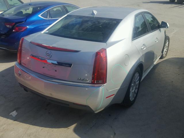 1G6DA5E55C0120755 - 2012 CADILLAC CTS SILVER photo 4