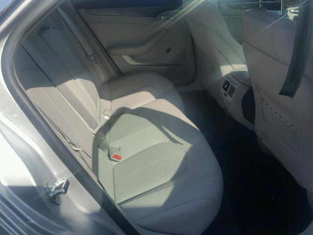 1G6DA5E55C0120755 - 2012 CADILLAC CTS SILVER photo 6