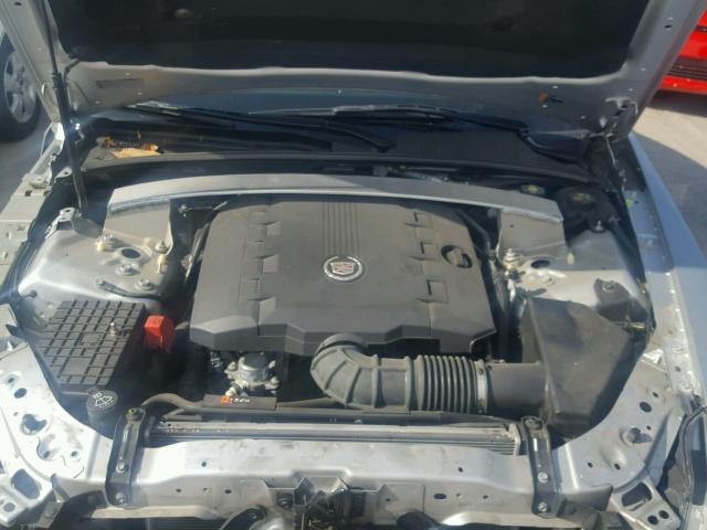 1G6DA5E55C0120755 - 2012 CADILLAC CTS SILVER photo 7