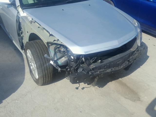 1G6DA5E55C0120755 - 2012 CADILLAC CTS SILVER photo 9