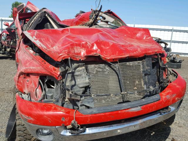 3D7KS28C26G291771 - 2006 DODGE RAM 2500 S RED photo 7