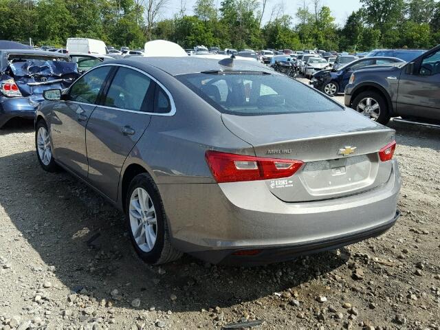 1G1ZE5ST9HF142457 - 2017 CHEVROLET MALIBU LT Grau Foto 3