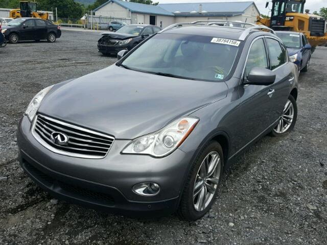 JN1AJ0HR4BM854170 - 2011 INFINITI EX35 BASE GRAY photo 2