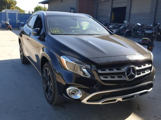 WDCTG4GB7JJ436406 - 2018 MERCEDES-BENZ GLA 250 4M BLACK photo 1