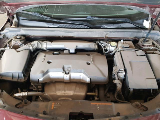 1G11C5SLXFF348922 - 2015 CHEVROLET MALIBU 1LT წითელი ფოტო 7