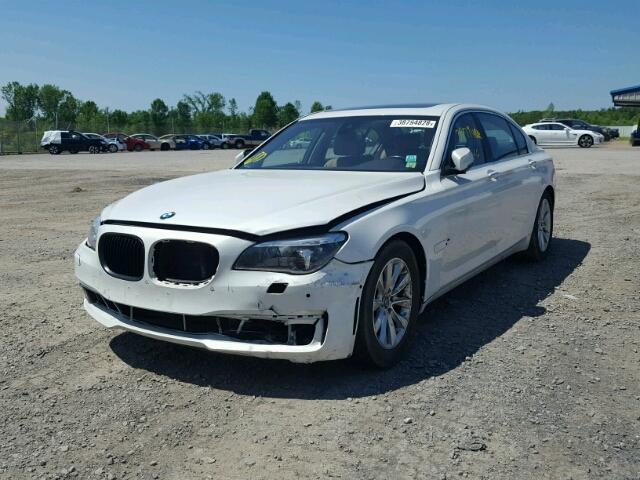 WBAYE4C53DDW22624 - 2013 BMW 740 LI WHITE photo 2