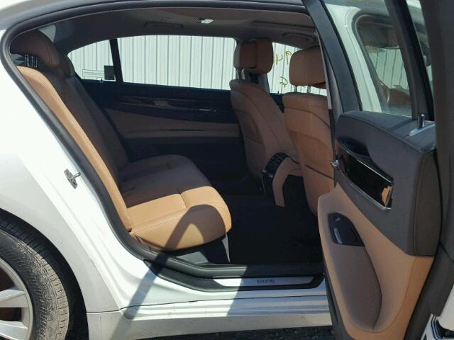 WBAYE4C53DDW22624 - 2013 BMW 740 LI WHITE photo 6