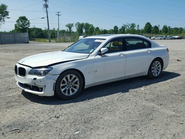 WBAYE4C53DDW22624 - 2013 BMW 740 LI WHITE photo 9