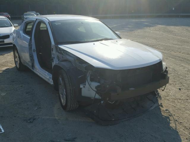 1C3CDZCB5DN660826 - 2013 DODGE AVENGER SX WHITE photo 1