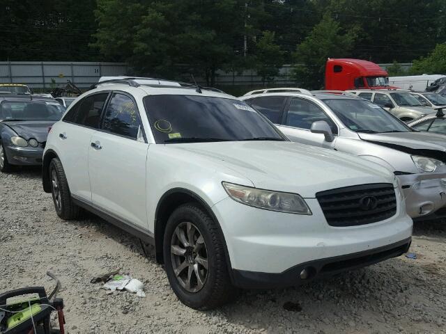 JNRAS08W97X209925 - 2007 INFINITI FX35 WHITE photo 1