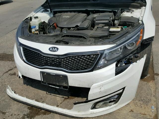 5XXGN4A7XEG288652 - 2014 KIA OPTIMA EX WHITE photo 7