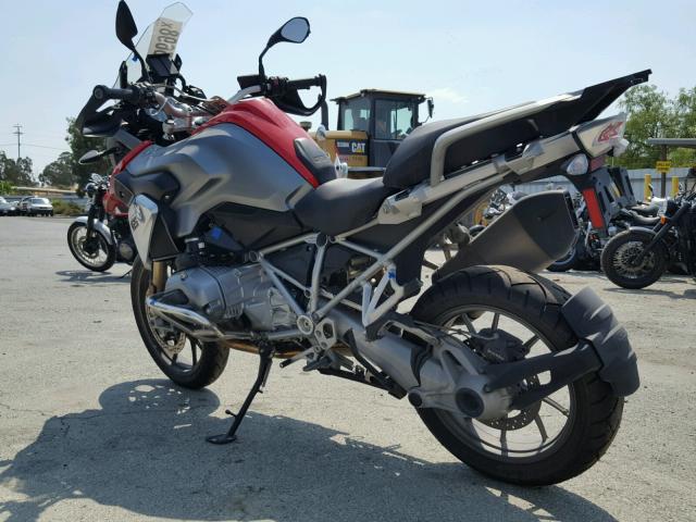 WB10A1106EZ185074 - 2014 BMW R1200 GS RED photo 3