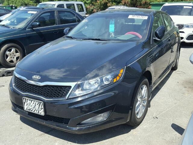 5XXGM4A74DG185051 - 2013 KIA OPTIMA LX BLACK photo 2