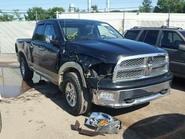 1D7RV1GT8BS516098 - 2011 DODGE RAM 1500 BLACK photo 1