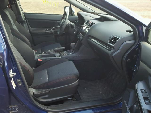 JF1VA1C69J8825486 - 2018 SUBARU WRX PREMIU BLUE photo 5