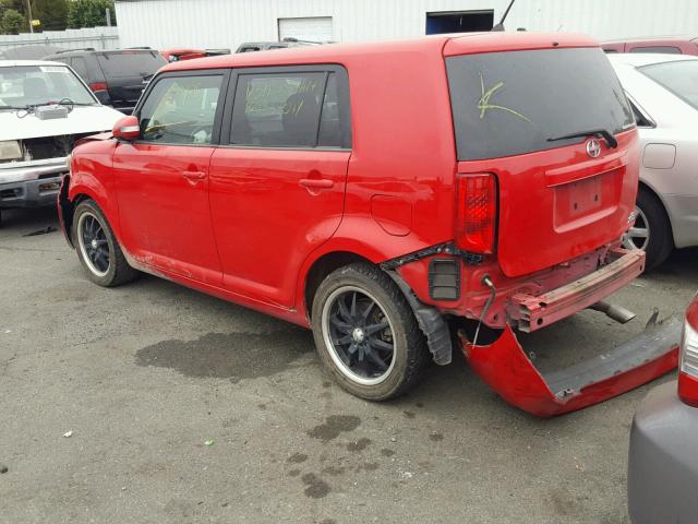 JTLKE50E491094978 - 2009 TOYOTA SCION XB Қызыл фото 3