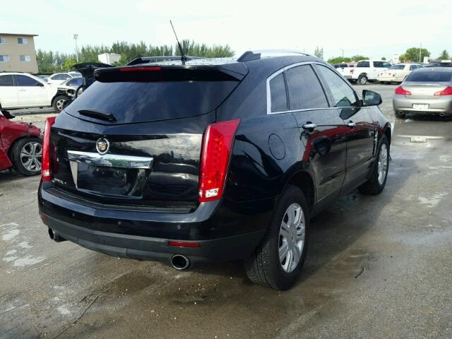 3GYFNDEY2AS640152 - 2010 CADILLAC SRX LUXURY BLACK photo 4