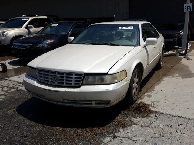 1G6KS54Y52U269948 - 2002 CADILLAC SEVILLE SL WHITE photo 2