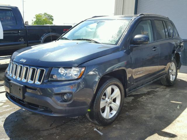 1C4NJDBB8ED841220 - 2014 JEEP COMPASS SP 蓝色 照片 2