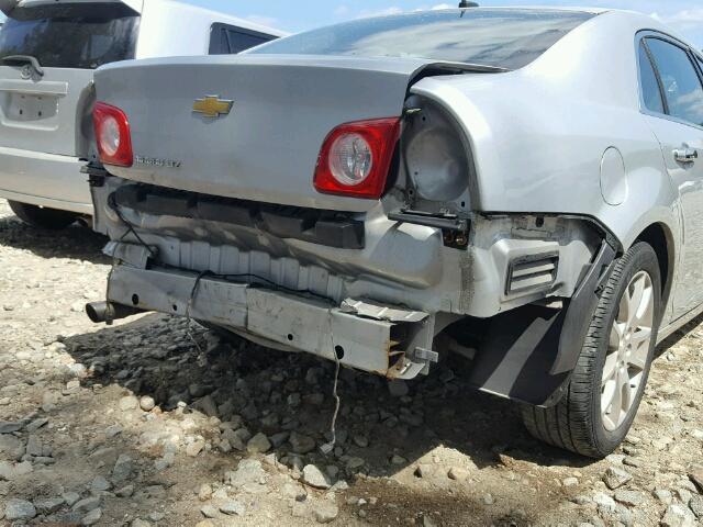 1G1ZE5E15BF382851 - 2011 CHEVROLET MALIBU LTZ 银色 照片 9