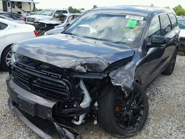 1C4SDJCT3GC424998 - 2016 DODGE DURANGO R/ GRAY photo 2