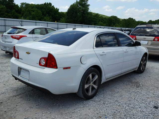 1G1ZJ57B09F174694 - 2009 CHEVROLET MALIBU 2LT WHITE photo 4