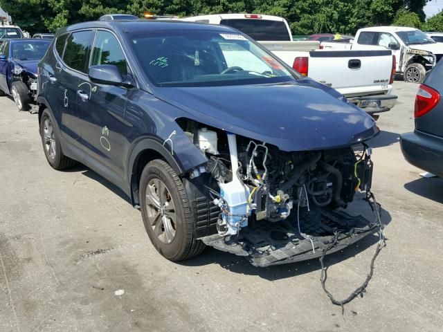 5XYZT3LB4DG027652 - 2013 HYUNDAI SANTA FE S BLUE photo 1