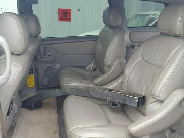 5TDZA22CX5S256268 - 2005 TOYOTA SIENNA XLE SILVER photo 6