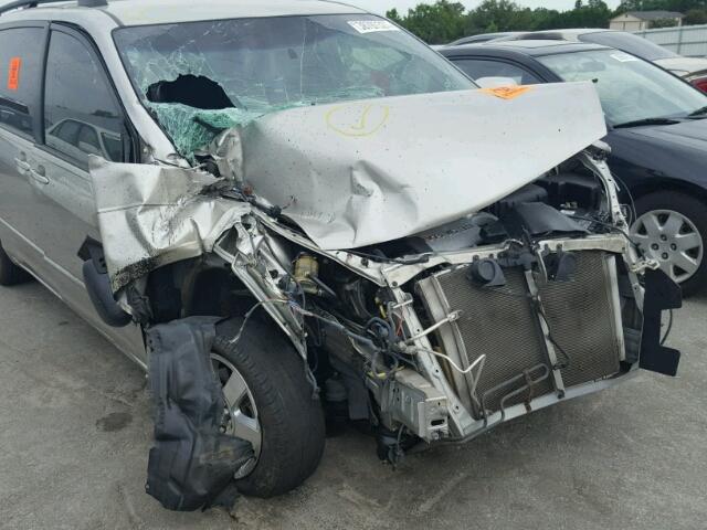 5TDZA22CX5S256268 - 2005 TOYOTA SIENNA XLE SILVER photo 9