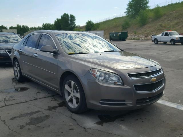 1G1ZC5E07CF219343 - 2012 CHEVROLET MALIBU 1LT ნაცრისფერი ფოტო 1