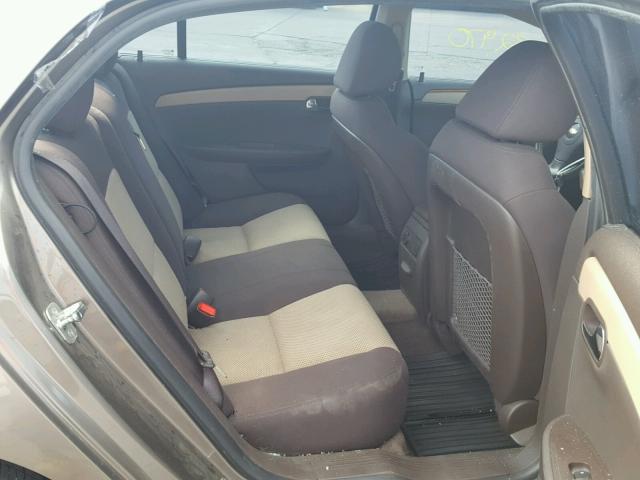 1G1ZC5E07CF219343 - 2012 CHEVROLET MALIBU 1LT ნაცრისფერი ფოტო 6