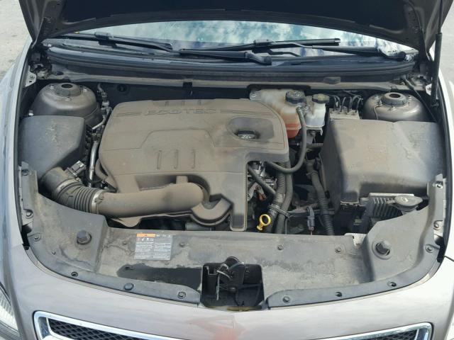 1G1ZC5E07CF219343 - 2012 CHEVROLET MALIBU 1LT ნაცრისფერი ფოტო 7