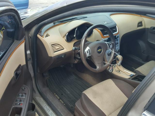 1G1ZC5E07CF219343 - 2012 CHEVROLET MALIBU 1LT ნაცრისფერი ფოტო 9