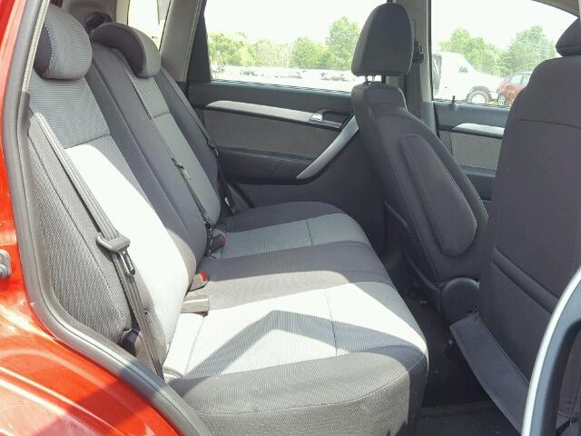 KL1TD6DE5AB117418 - 2010 CHEVROLET AVEO LS RED photo 6