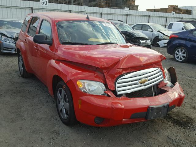 3GNBAAFW5BS639808 - 2011 CHEVROLET HHR RED photo 1