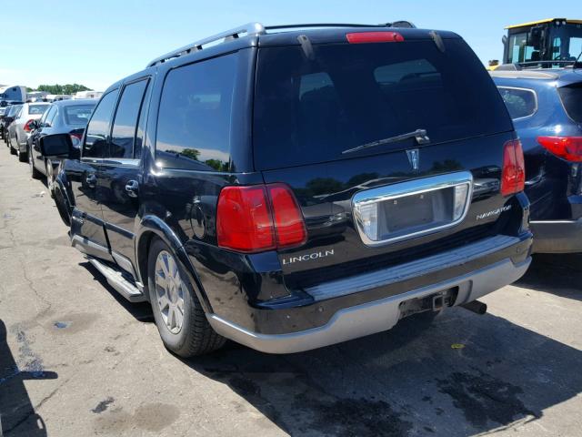 5LMFU28R73LJ20564 - 2003 LINCOLN NAVIGATOR შავი ფოტო 3