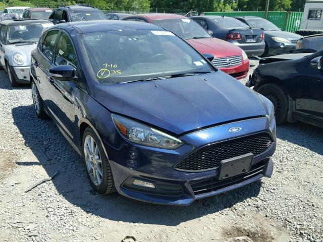 1FADP3L95HL281222 - 2017 FORD FOCUS ST BLUE photo 1