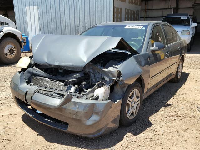 1G1ZS58F47F307212 - 2007 CHEVROLET MALIBU LS ვერცხლისფერი ფოტო 2