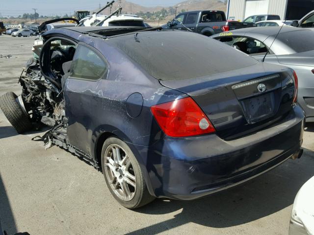 JTKDE177260113459 - 2006 TOYOTA SCION TC 蓝色 照片 3