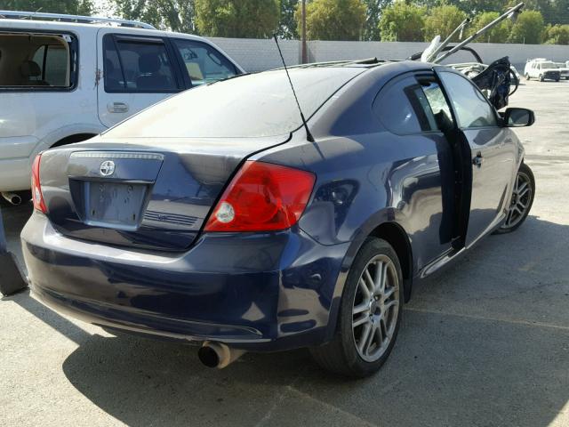 JTKDE177260113459 - 2006 TOYOTA SCION TC 蓝色 照片 4