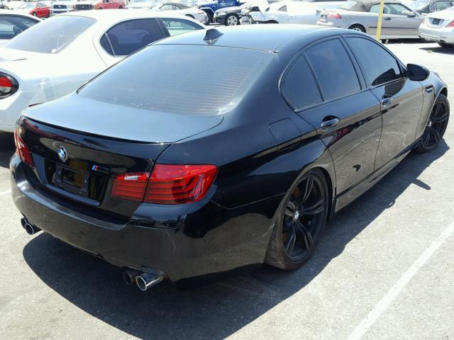 WBSFV9C55ED593063 - 2014 BMW M5 BLACK photo 4