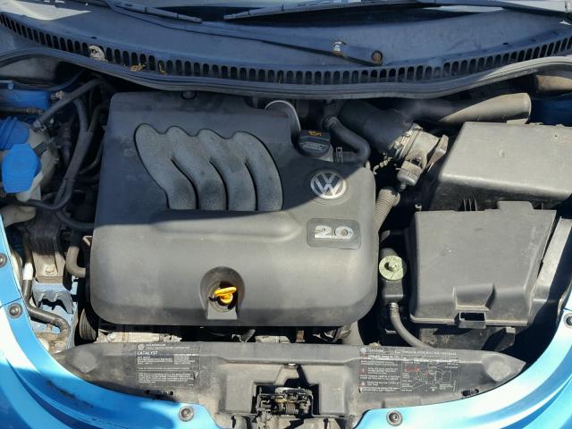 3VWGK31CX4M422358 - 2004 VOLKSWAGEN NEW BEETLE ლურჯი ფოტო 7