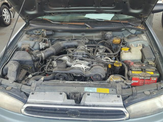 4S3BK6359S7346569 - 1995 SUBARU LEGACY L/O GREEN photo 7