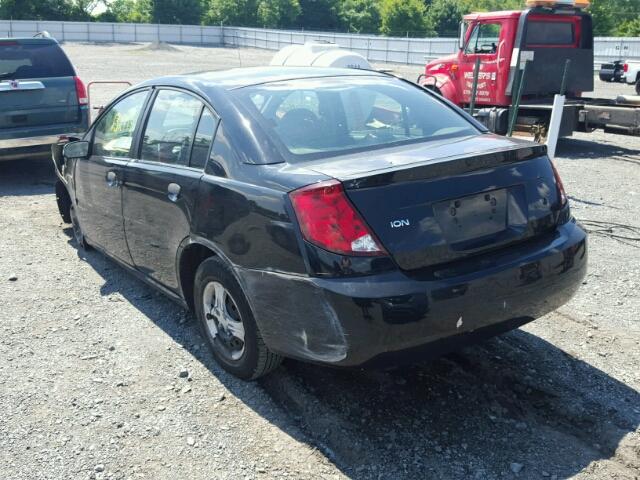 1G8AG52F85Z171803 - 2005 SATURN ION LEVEL BLACK photo 3
