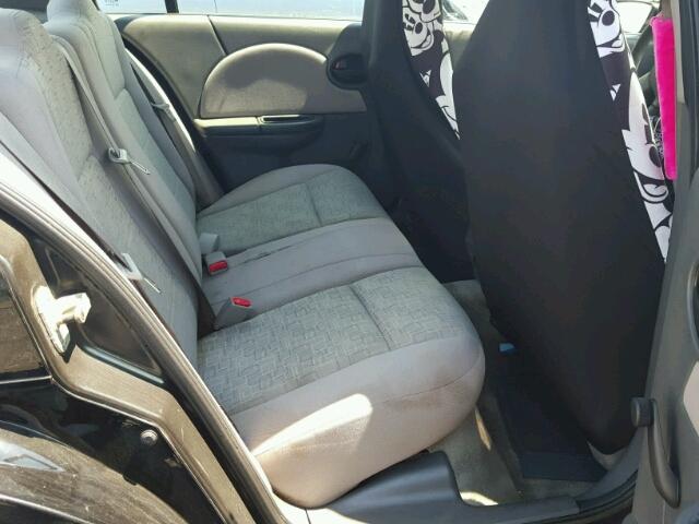 1G8AG52F85Z171803 - 2005 SATURN ION LEVEL BLACK photo 6