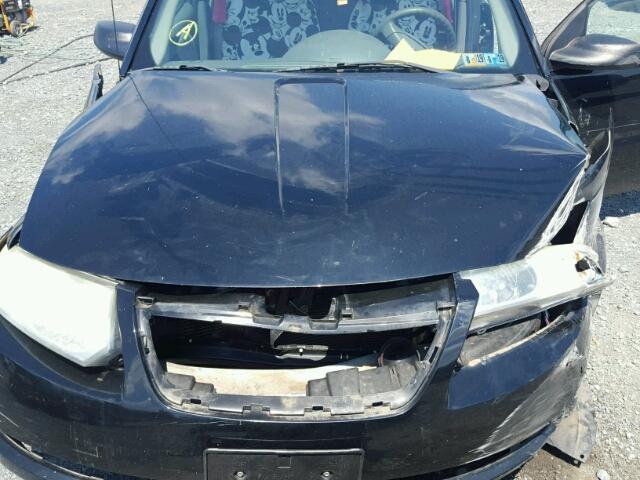 1G8AG52F85Z171803 - 2005 SATURN ION LEVEL BLACK photo 7