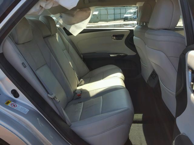 4T1BK1EB1DU035434 - 2013 TOYOTA AVALON BAS 银色 照片 6