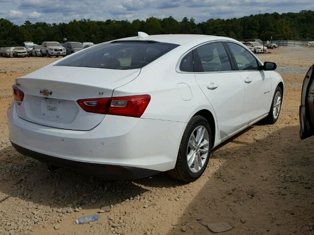 1G1ZE5ST1HF231522 - 2017 CHEVROLET MALIBU LT WHITE photo 4